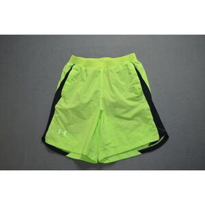 Men's Under Armour UA Launch Run 7" Shorts Lined Small‎ Neon Green 1361493